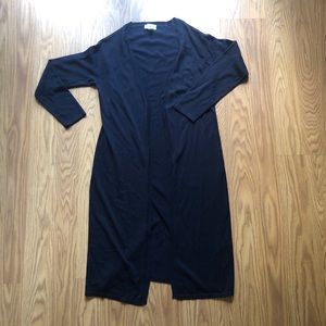 [Talbots] extra long cardigan